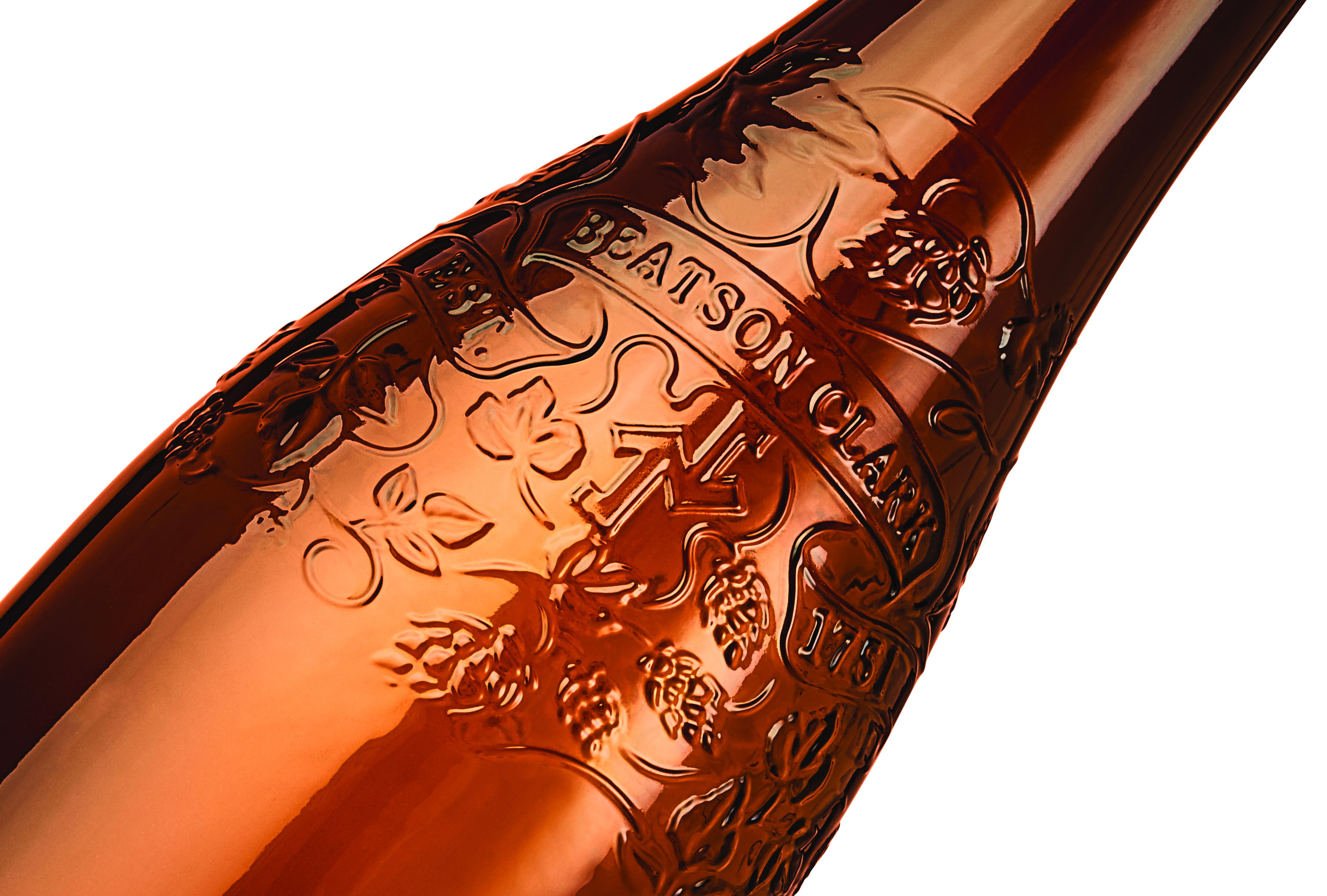 Beatson Clark glass bottle