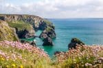 A,Dramatic,Cornish,Scenery,Of,The,Bedruthan,Steps,During,The
